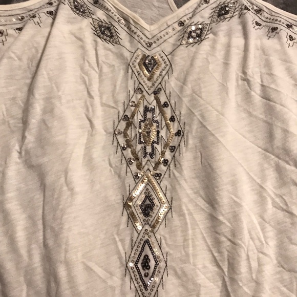 Express Sequence Tank Top Large - Picture 2 of 5